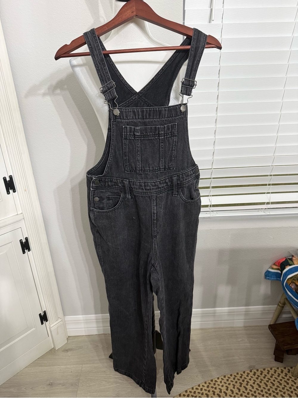 Universal Thread Black Denim Pants Overalls